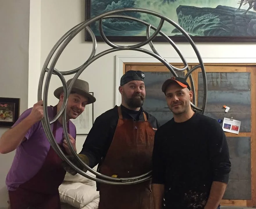 Eric Baillies, Will Turnbull, and myself. I'll miss these knuckleheads.