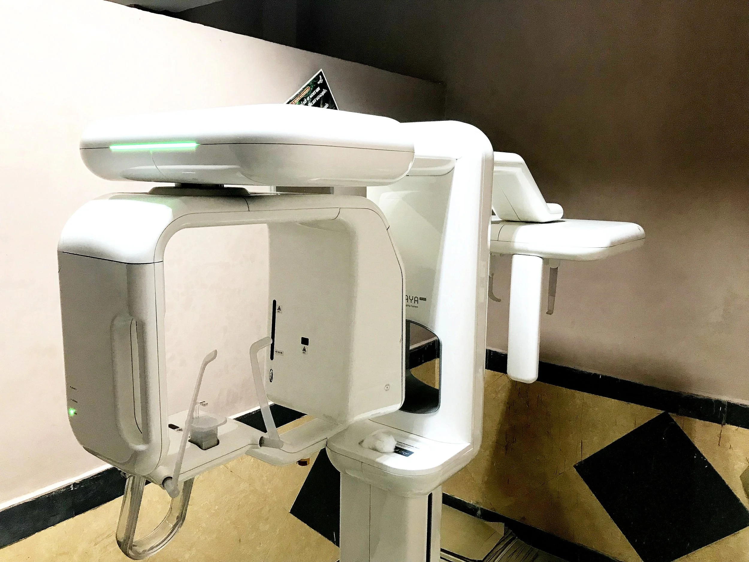 Digital OPG & Skull Radiographs As part of our digital Imaging drive we have a dedicated OPG machine which can also take skull radio graphs at a fraction of the radiation exposure when compared to the conventional machine