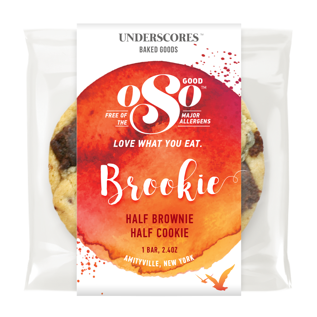 Gluten Free, Dairy Free, Nut Free, Vegan, Allergy-Friendly Brownie cookie