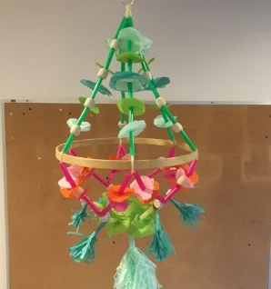 Pajaki Polish Paper Chandeliers Honeybee Playschool