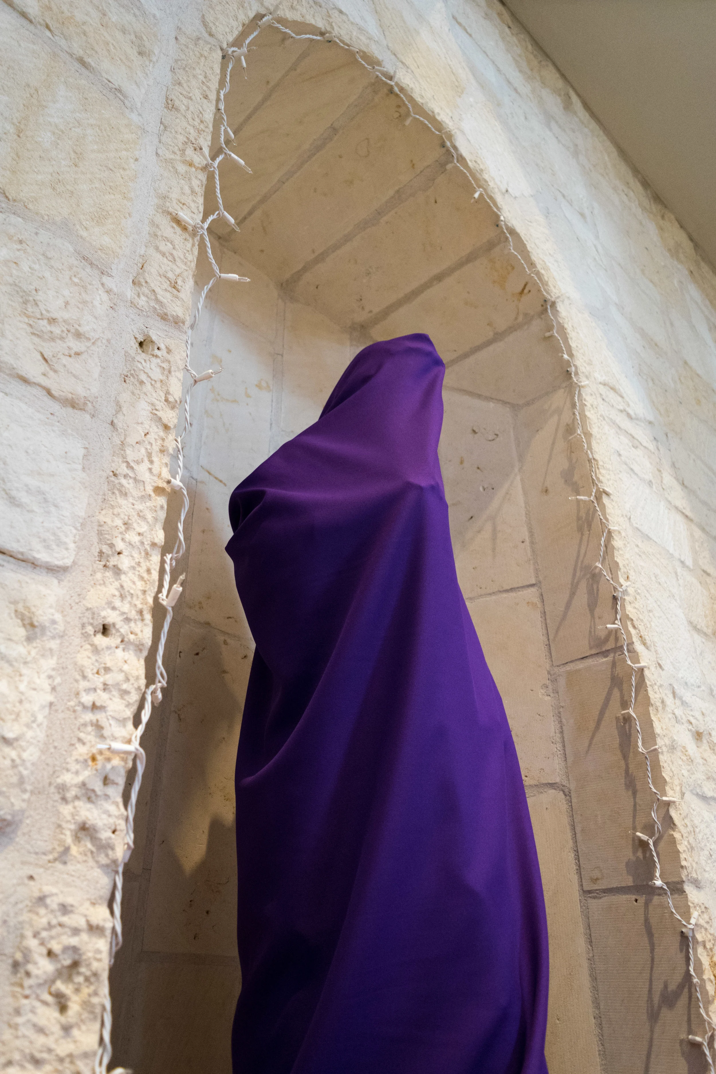 Lenten Veils at St Albert the Great, Austin