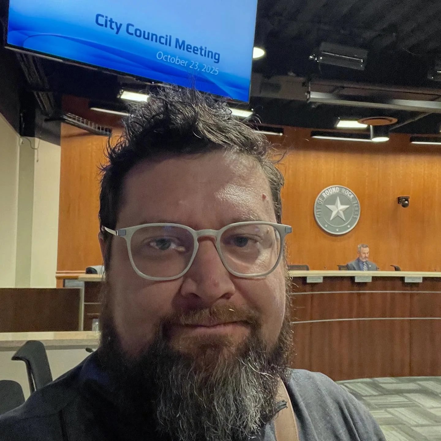 Attended the Round Rock City Council this evening to support expanding mixed-use zoning to allow for more housing options in downtown Round Rock and put in a plug to do more to increasing affordable housing. What a bizarre experience compared to what