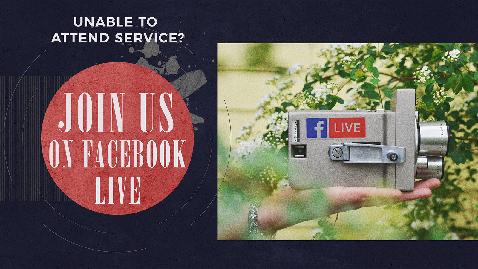 Facebook live church service