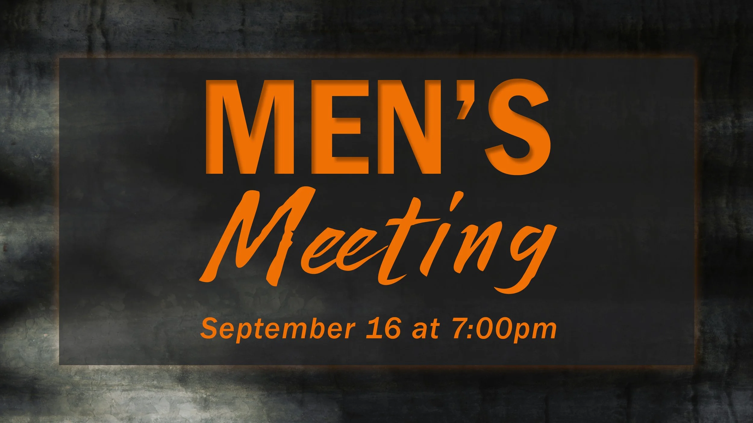 Men's Fellowship