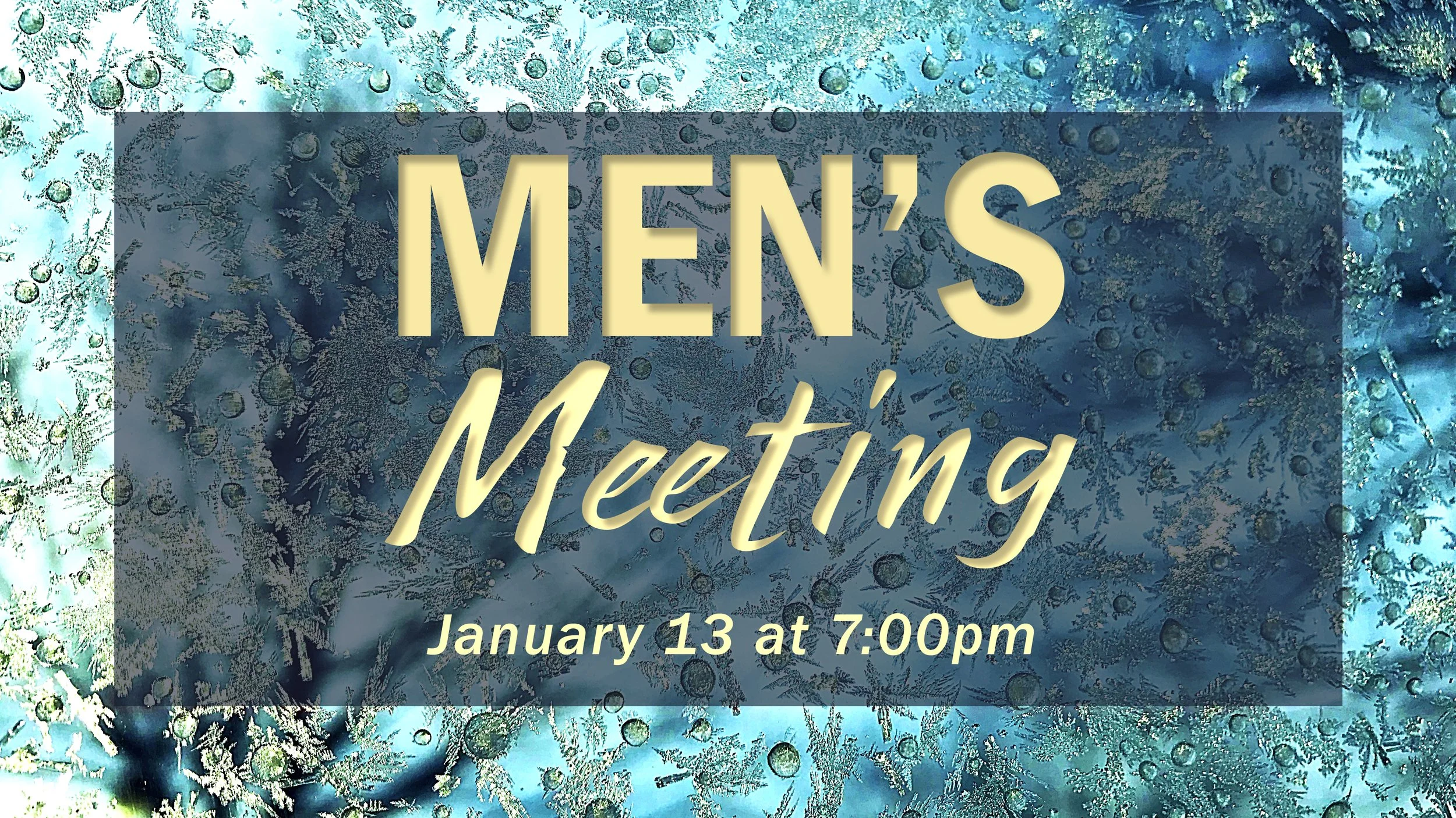 Men's Meeting