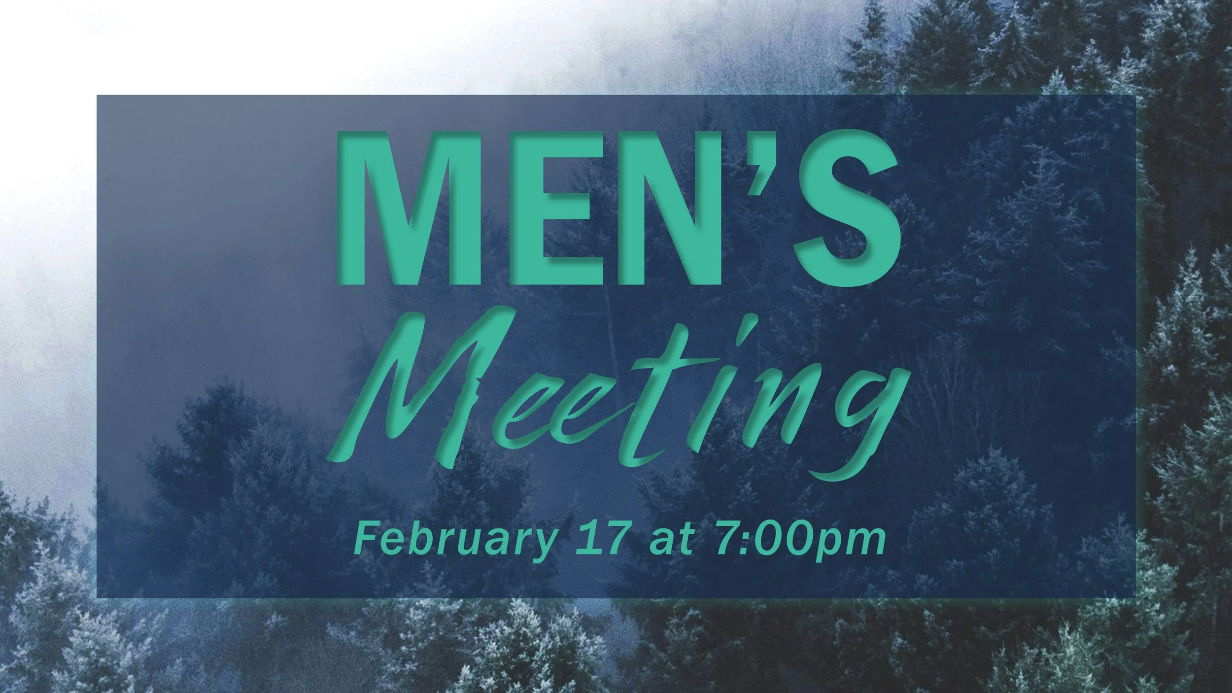 Men's Meeting