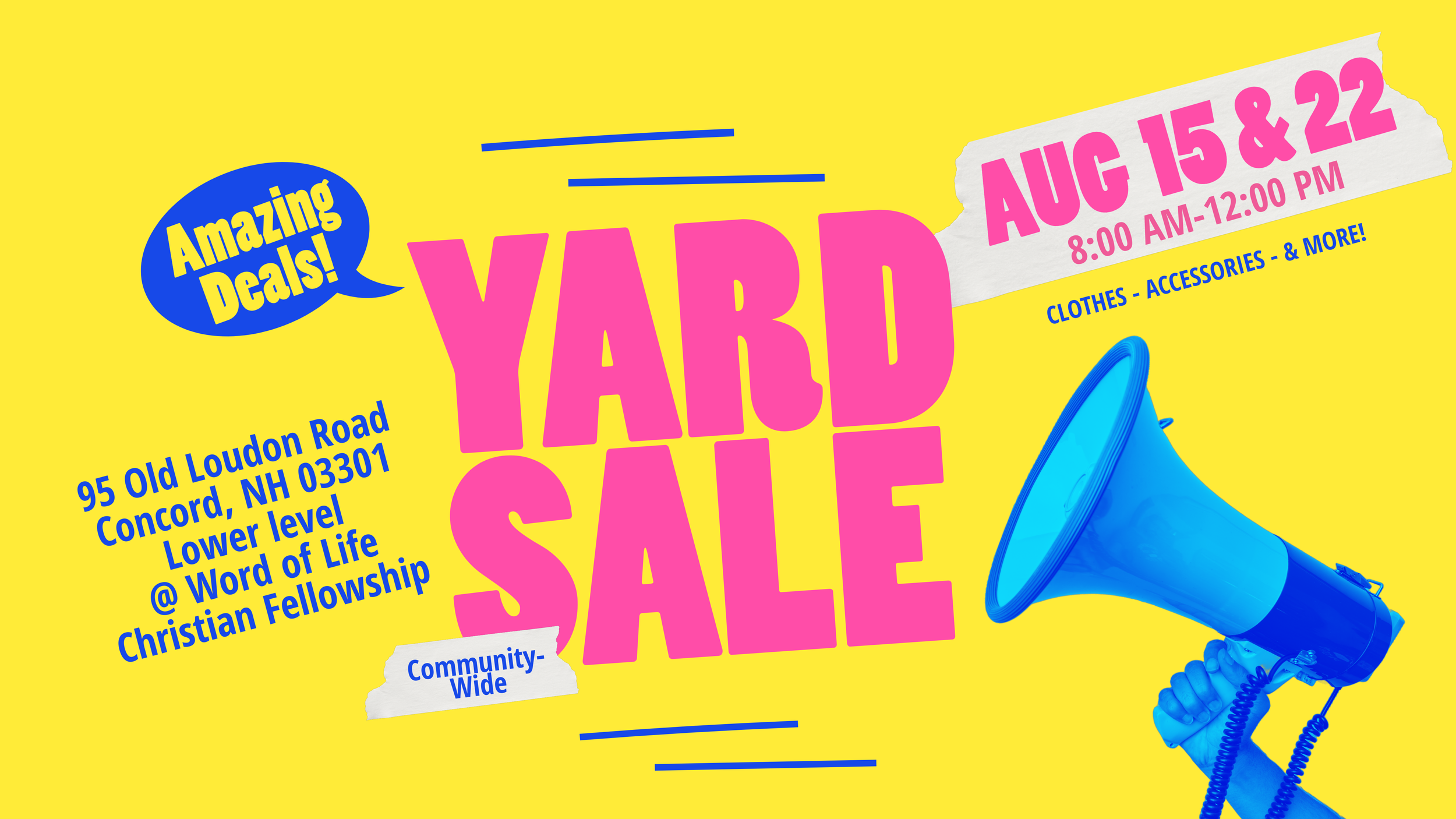 Yard Sale