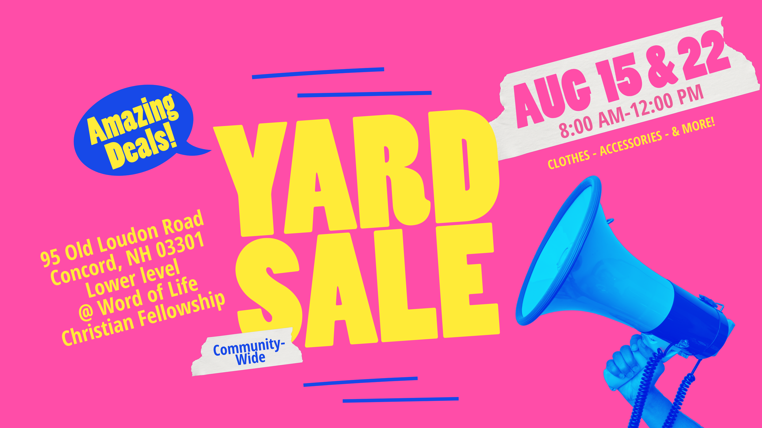 Yard Sale