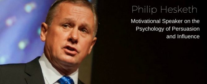 Philip Hesketh Motivational Speaker from the UK. On his annual Australian pilgrimage helping people to understand the artistry of persuasion and influence.