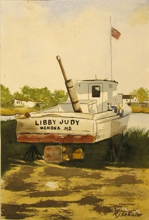 Libby Judy; Watercolor