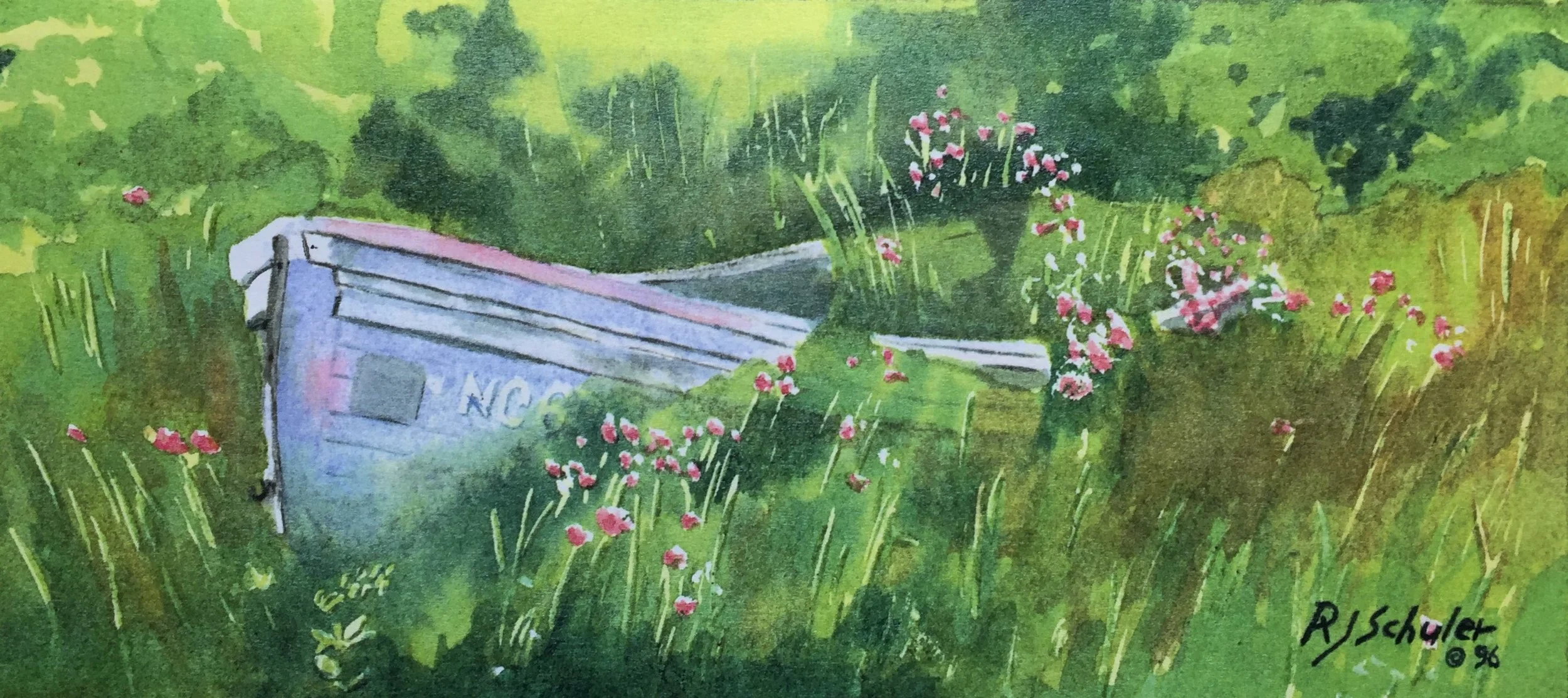 Springtime; Watercolor