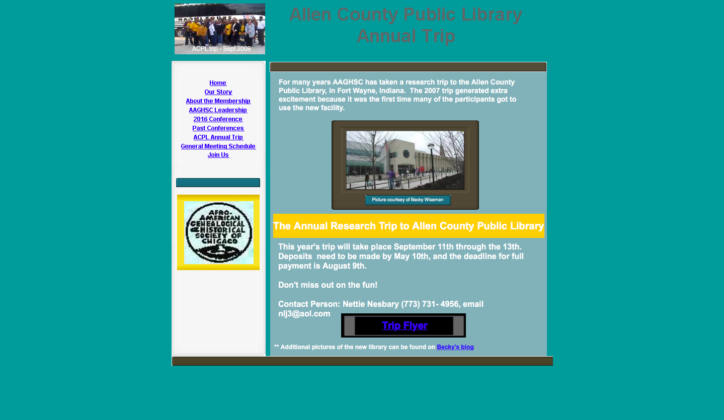 Events Page (Old)