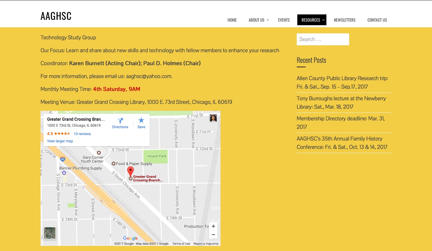 Events Page (New)