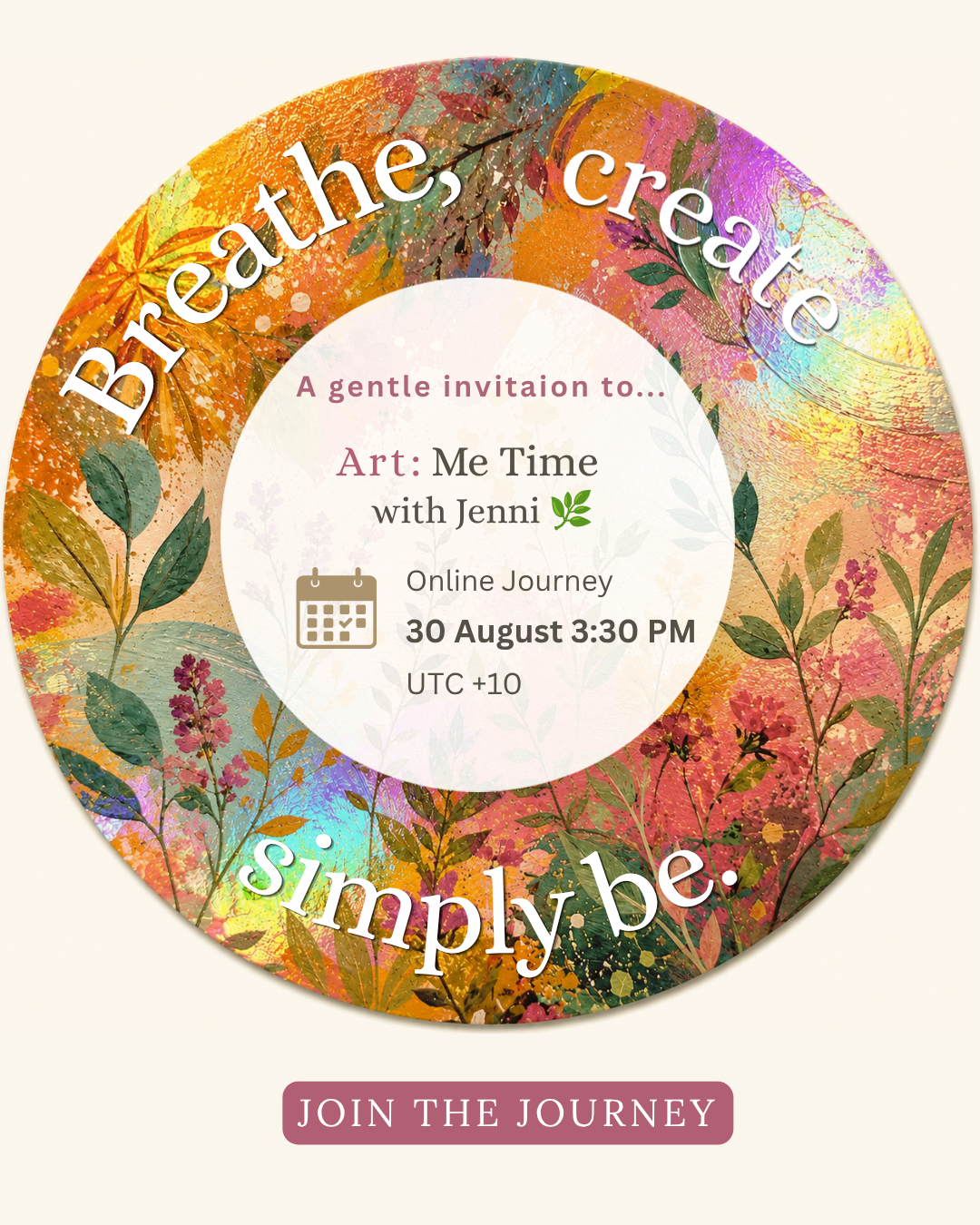 Art: Me Time Workshop