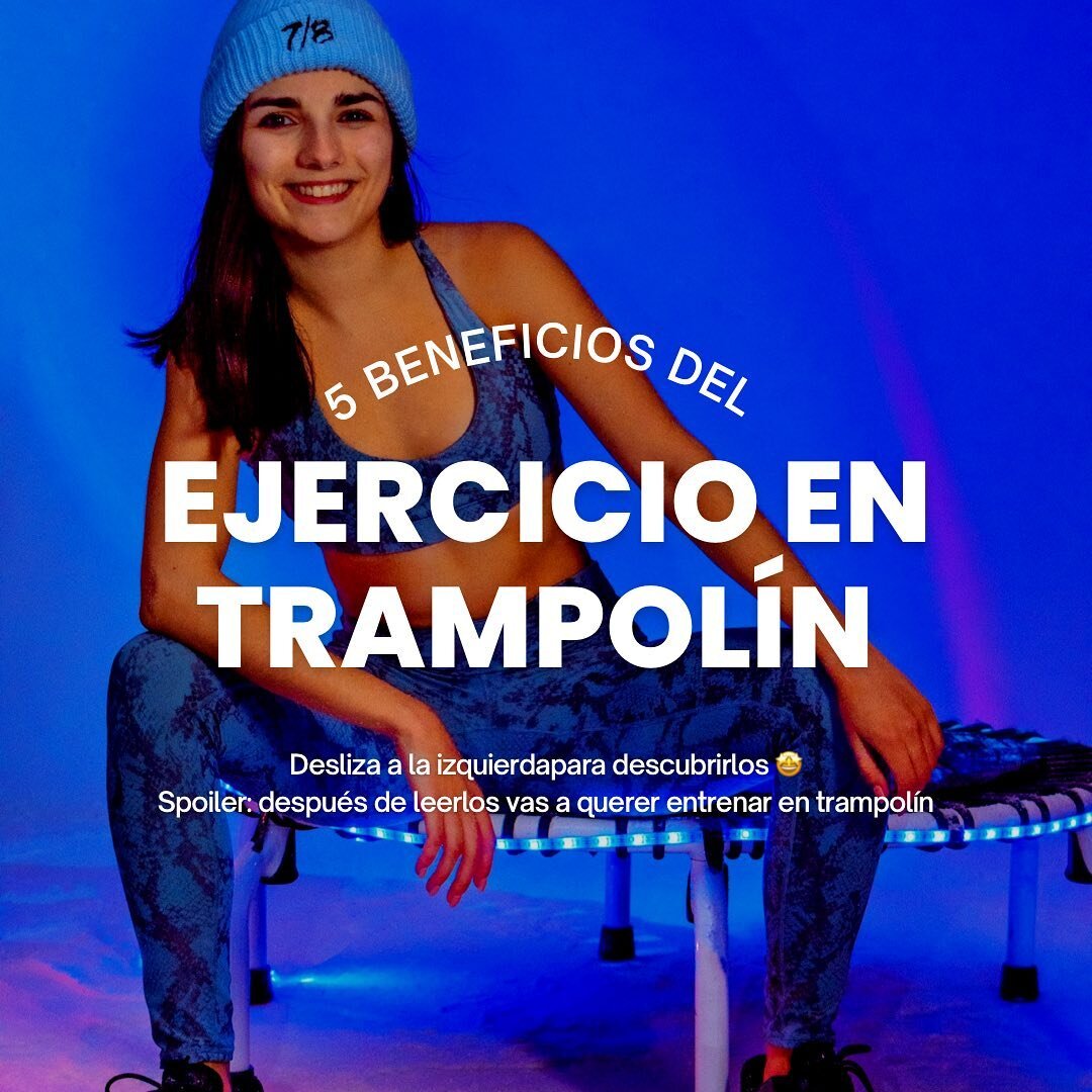 Descubre los incre&iacute;bles beneficios de entrenar en trampol&iacute;n 🤩✨ y ven al estudio para comenzar a disfrutarlos 

Recuerda que contamos con dos ubicaciones:

📍Monterrey - Plaza Sienna a espaldas de Galer&iacute;as Valle Oriente
📍 CDMX -