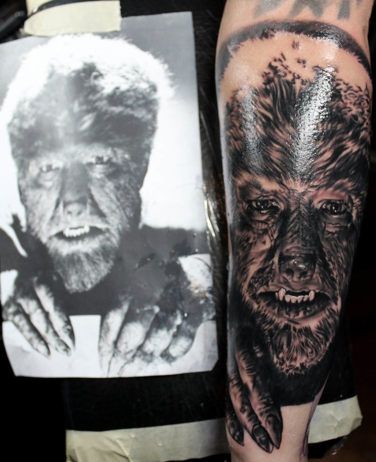 Universal Monsters  Lighthouse Tattoo