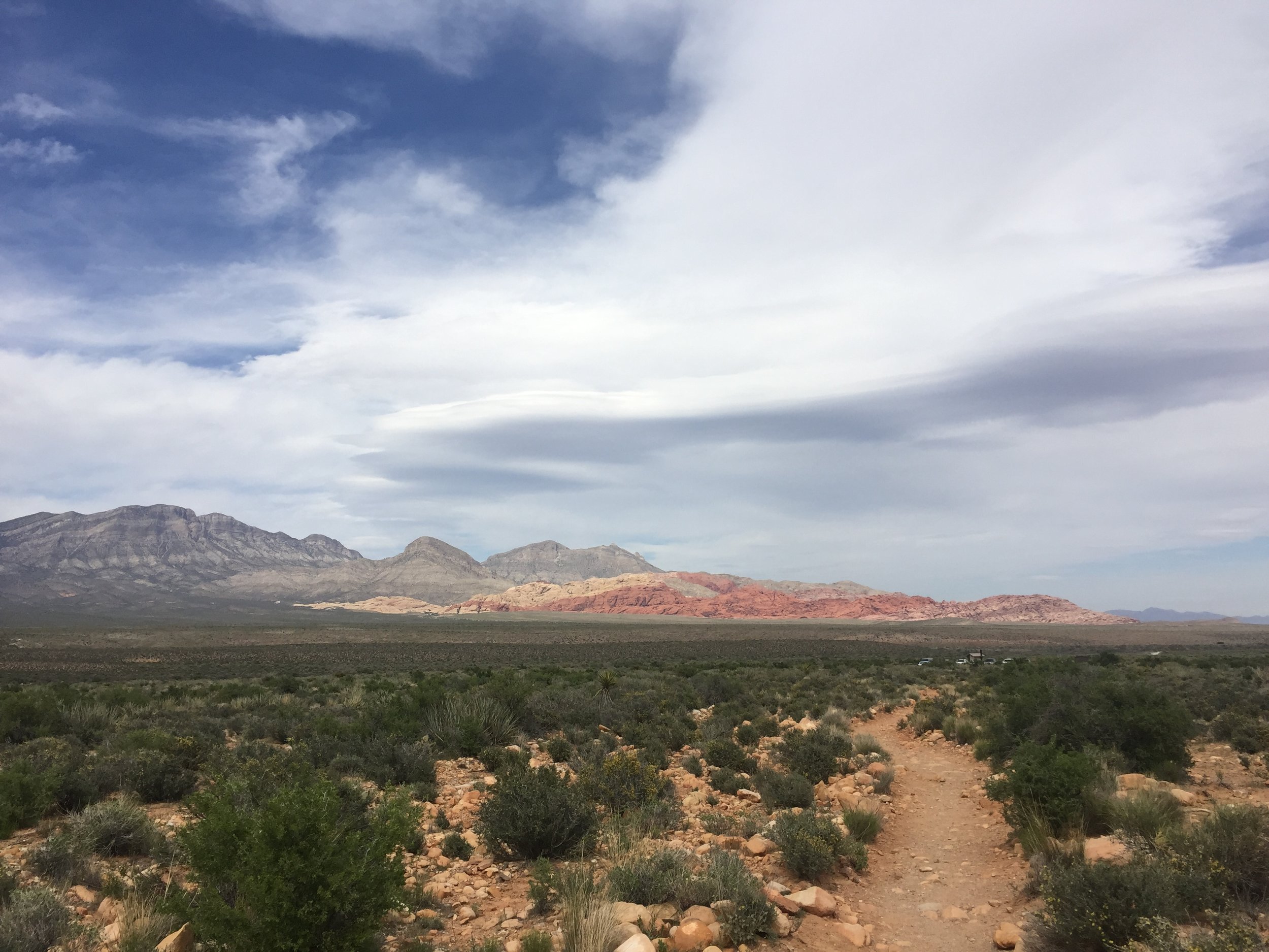 The view on the way back. 