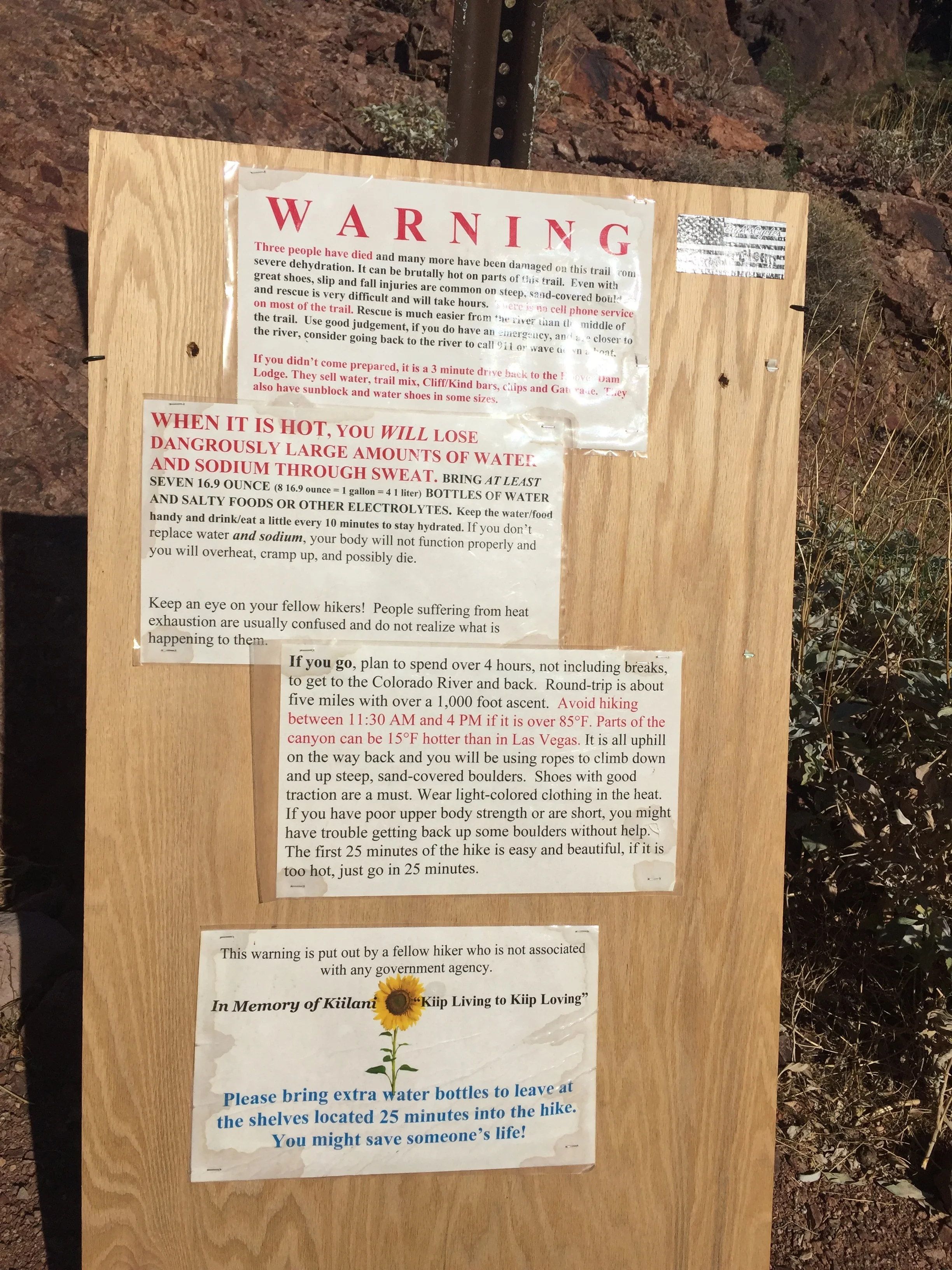 Before you start: read the warnings. 