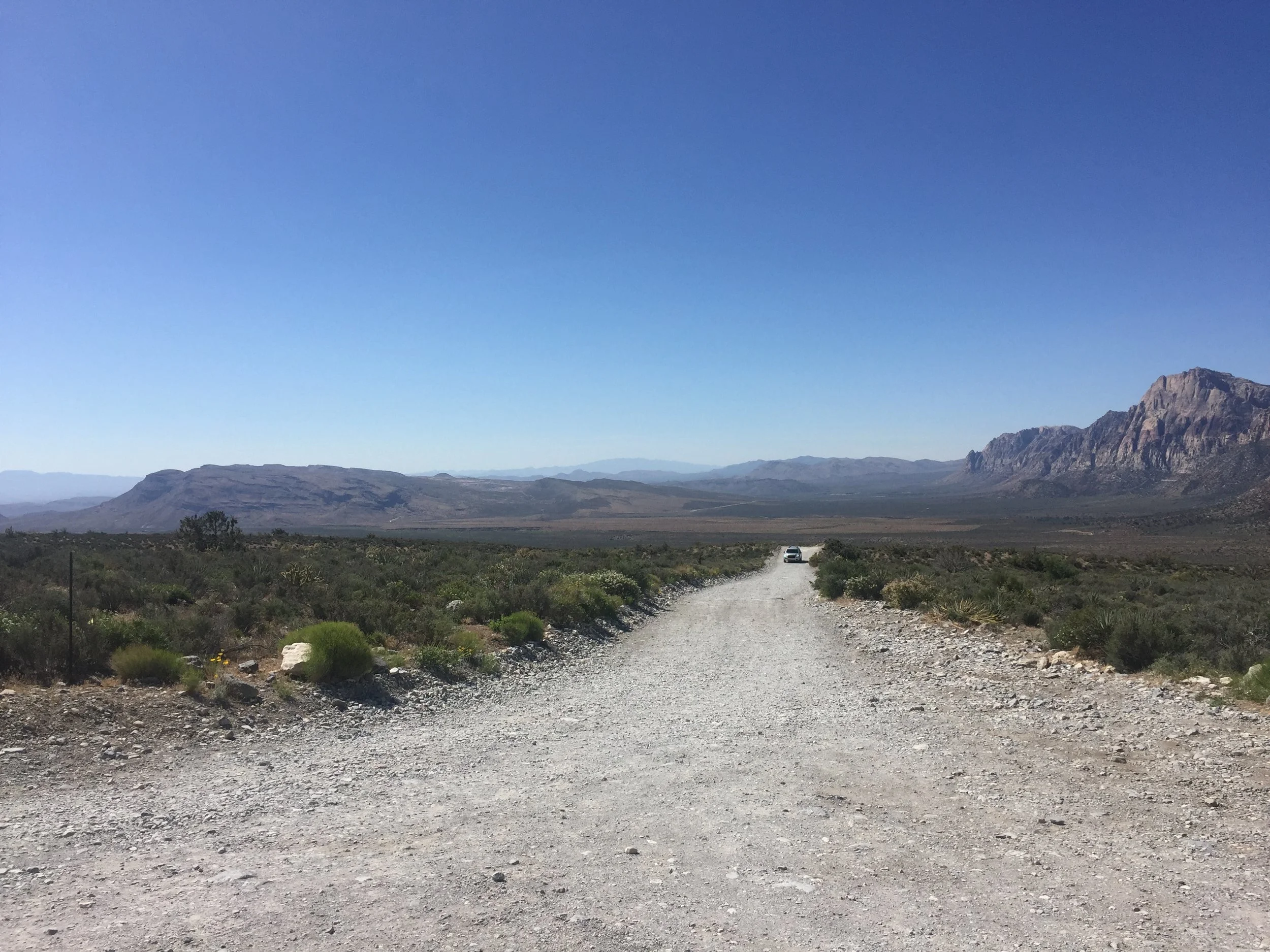 Dirt road to the trailhead. 