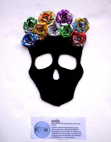  Skull made by Kimberley Orozco to showcase the essence of SODA. 