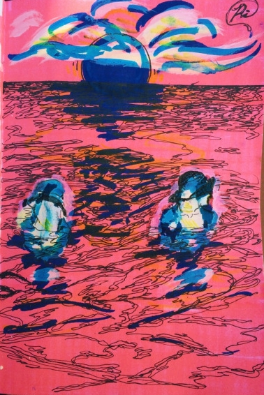 Women Who Left Their Worries In The Water