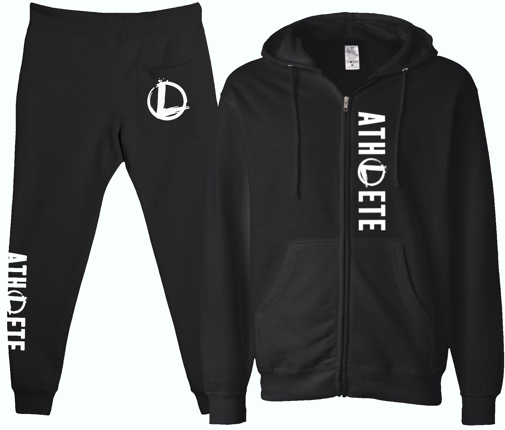 'Athlete' Zip Up + Jogger Set for CrossFit