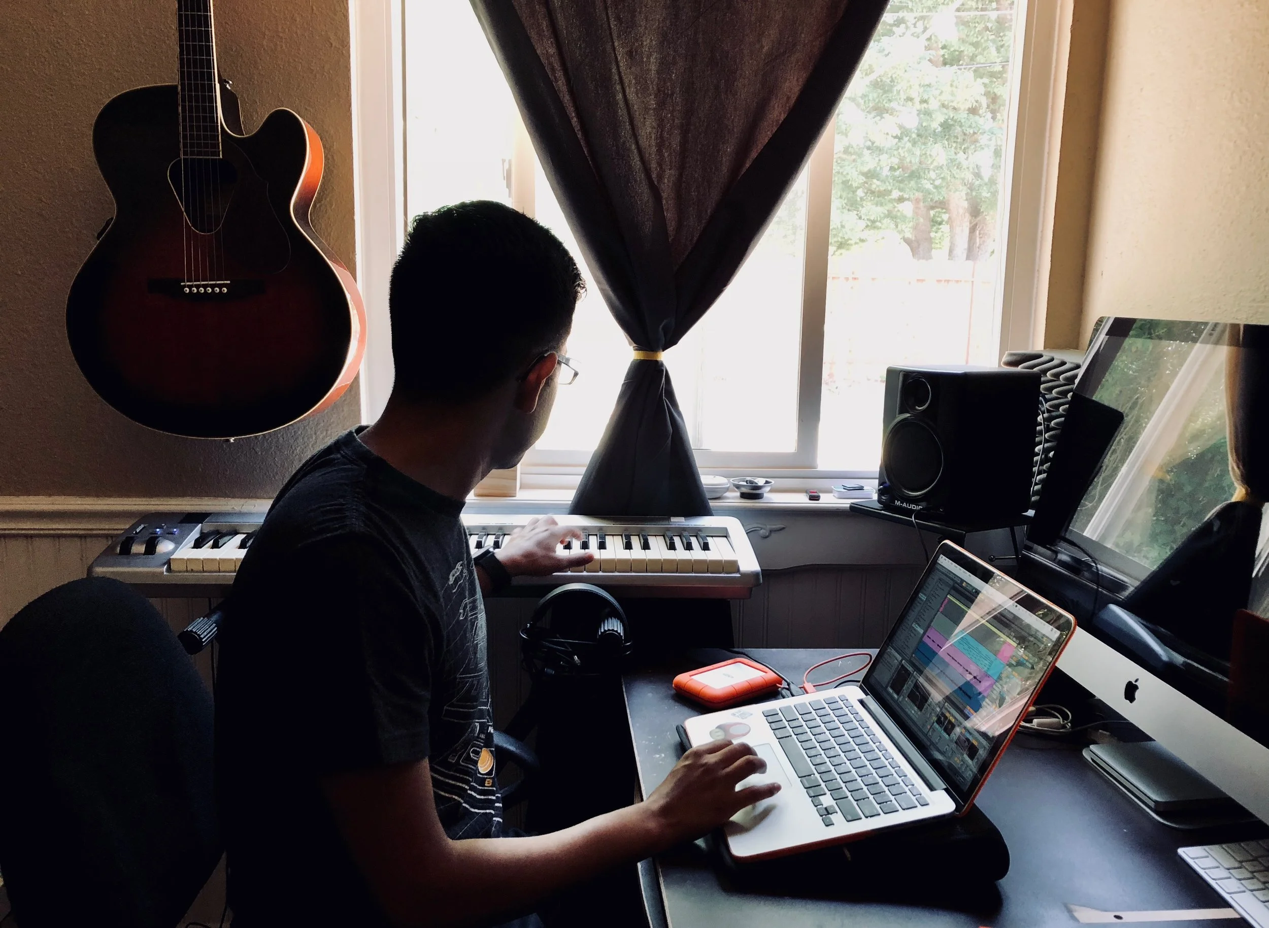 Record a song from your house