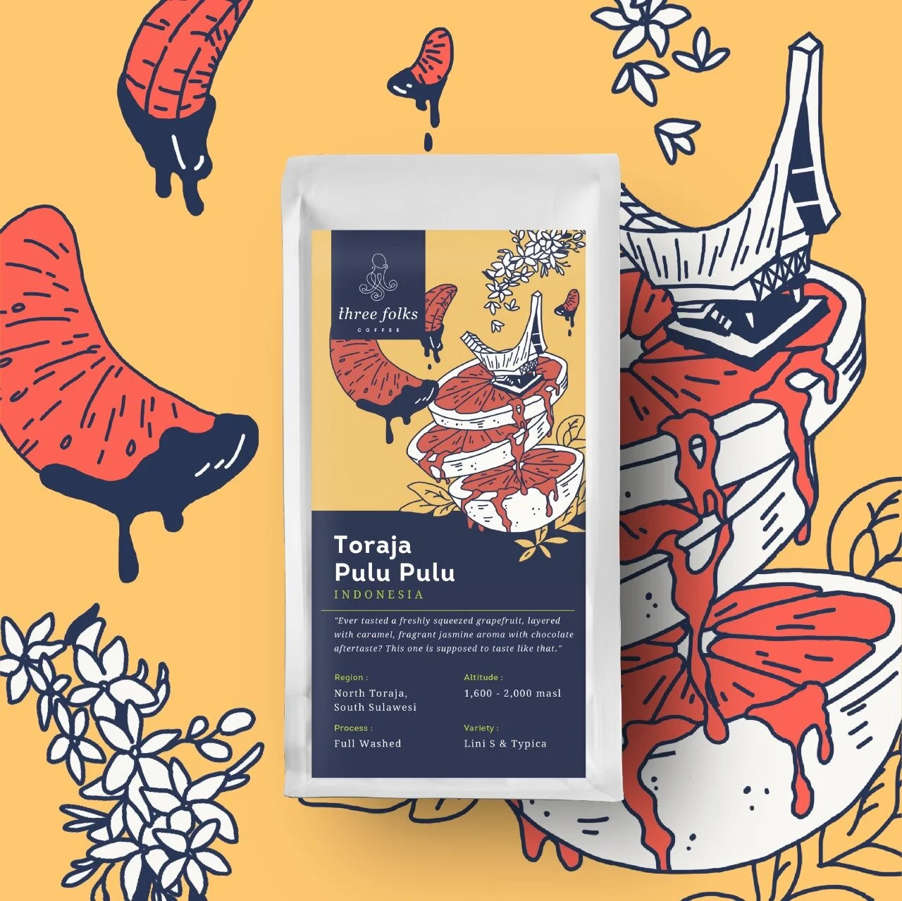 Toraja Pulu Pulu - Full Washed