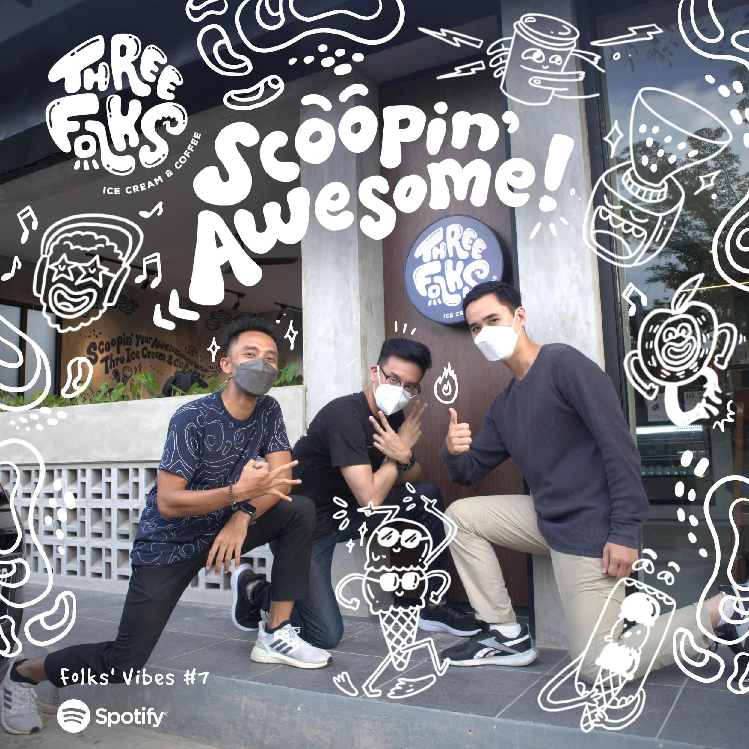 Three Folks Ice Cream and Coffee