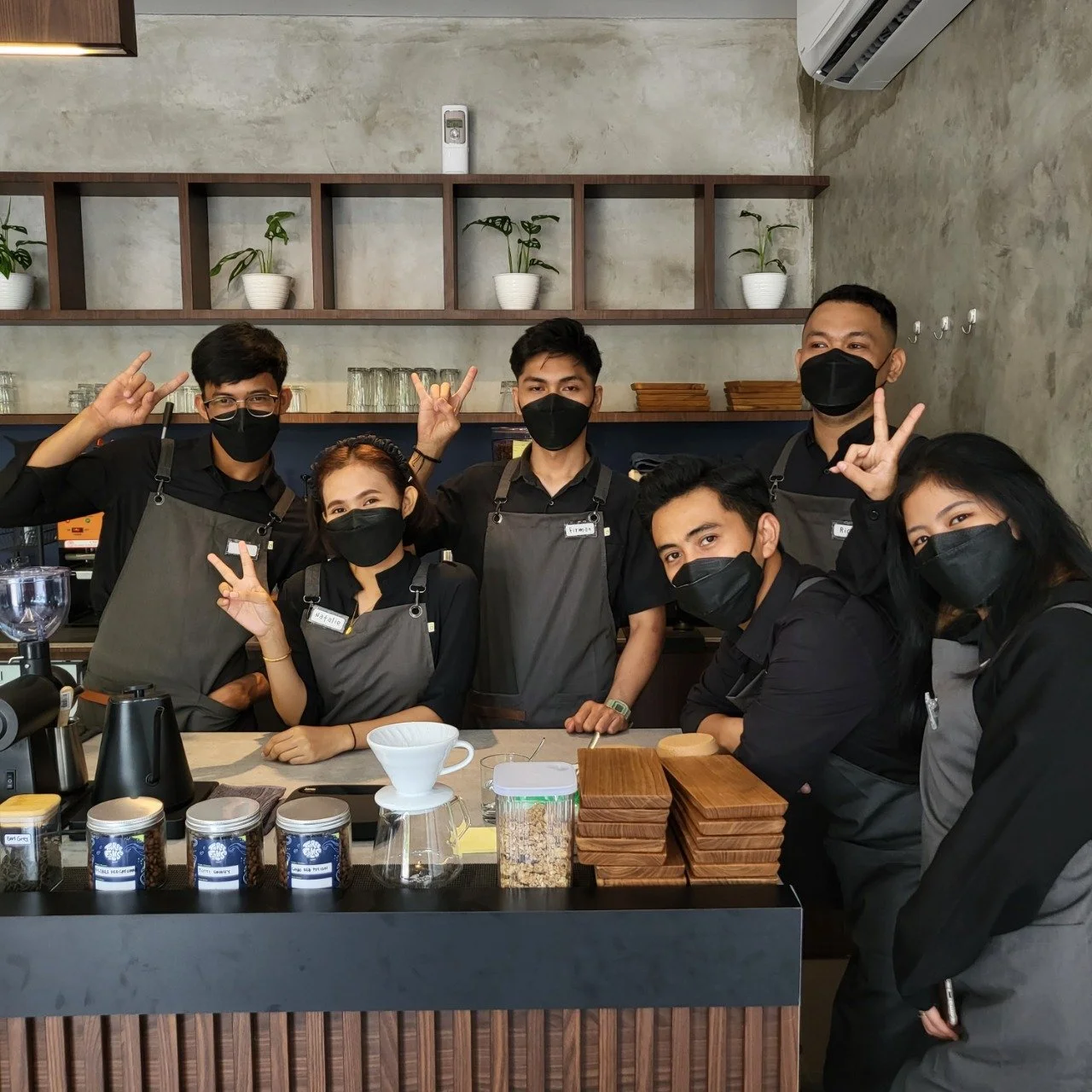 Three Folks Ice Cream and Coffee Cafe Batam