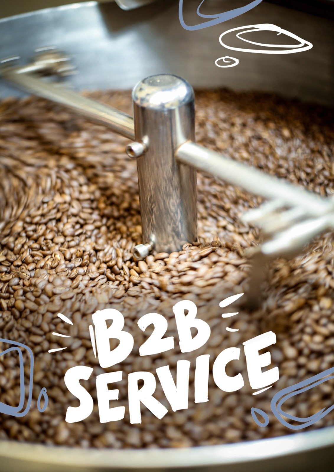 Three Folks Services B2B Coffee Roasting