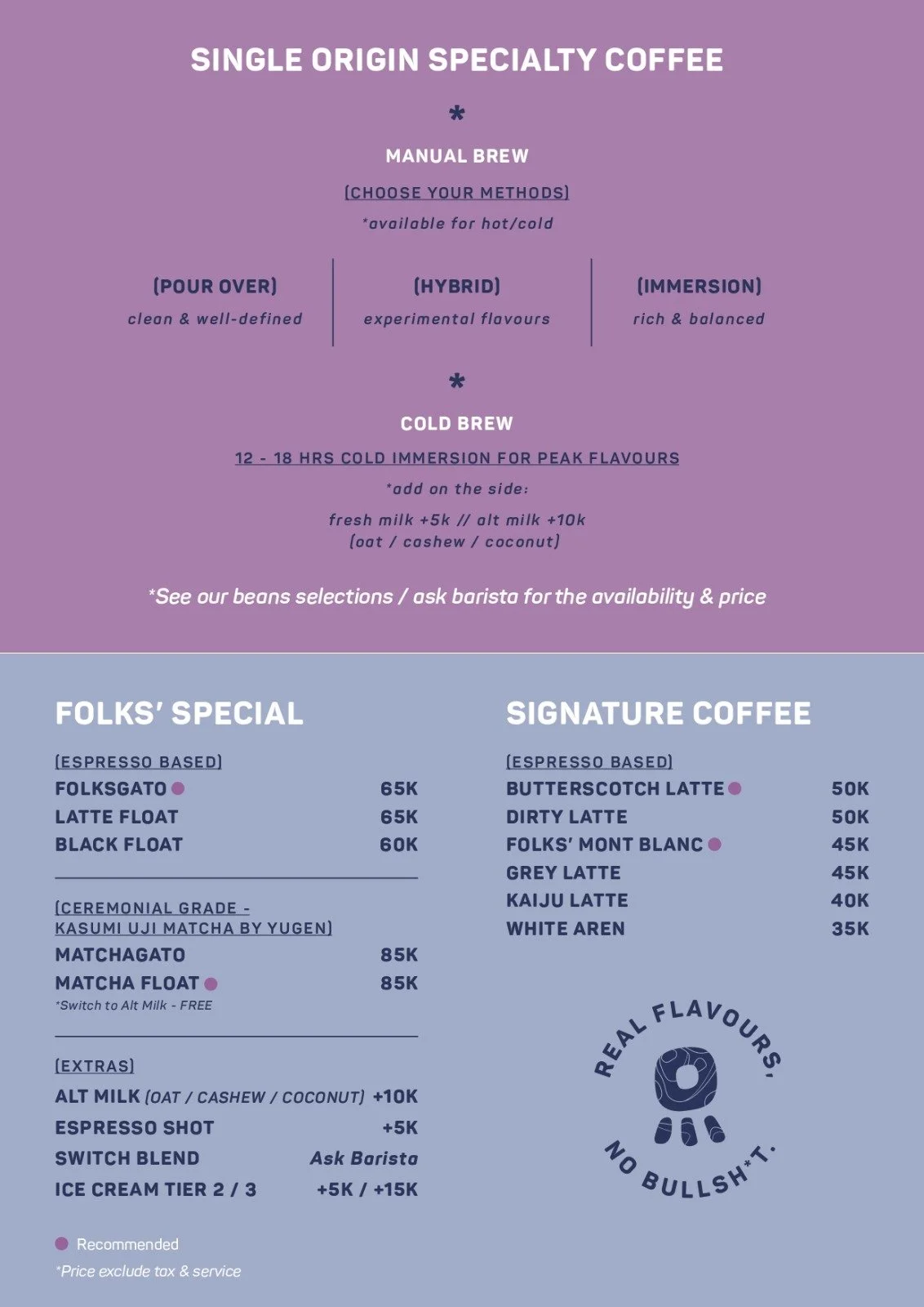 Menu Three Folks Puri 3
