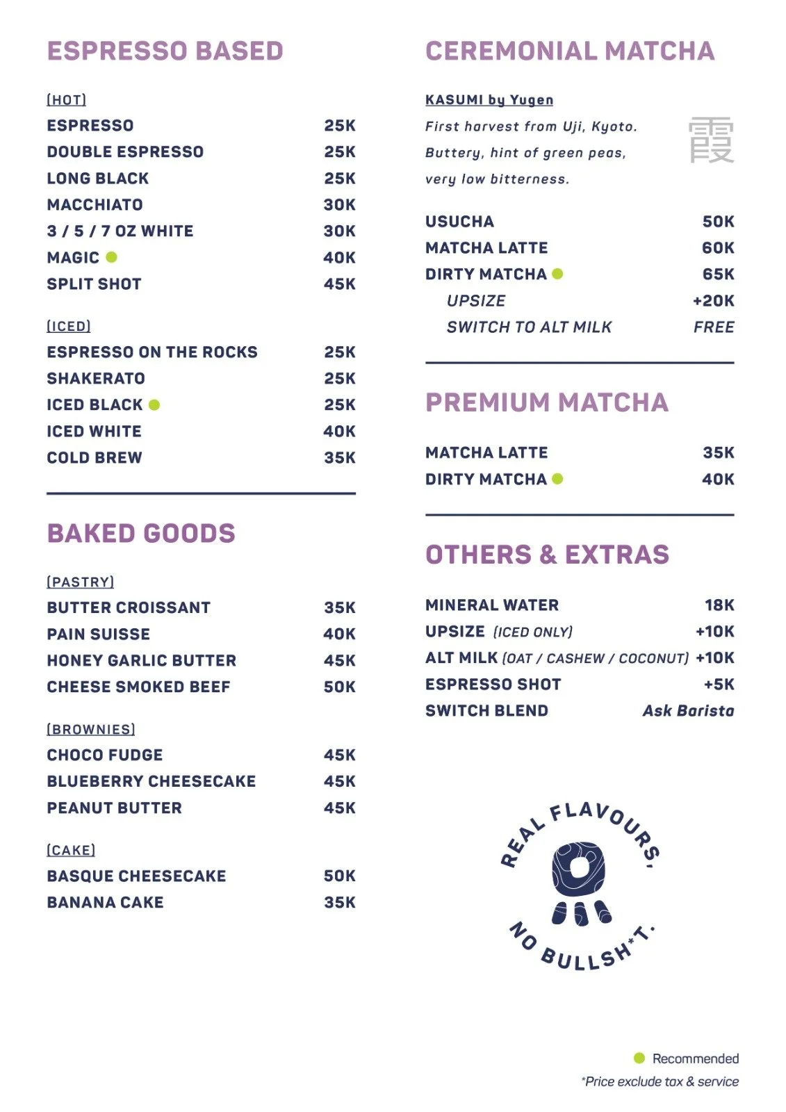 Menu Three Folks Meruya 4