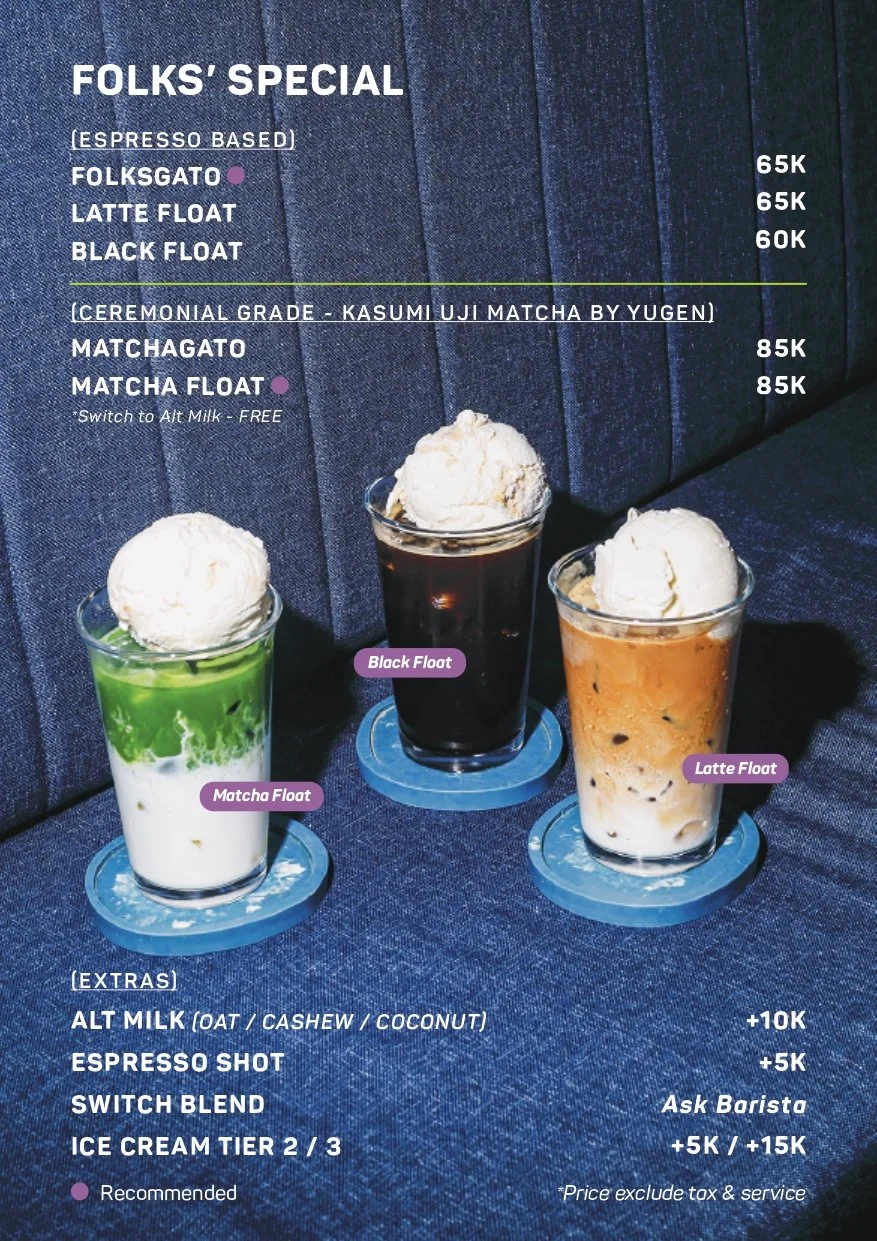 Menu Three Folks Lebak Bulus 2