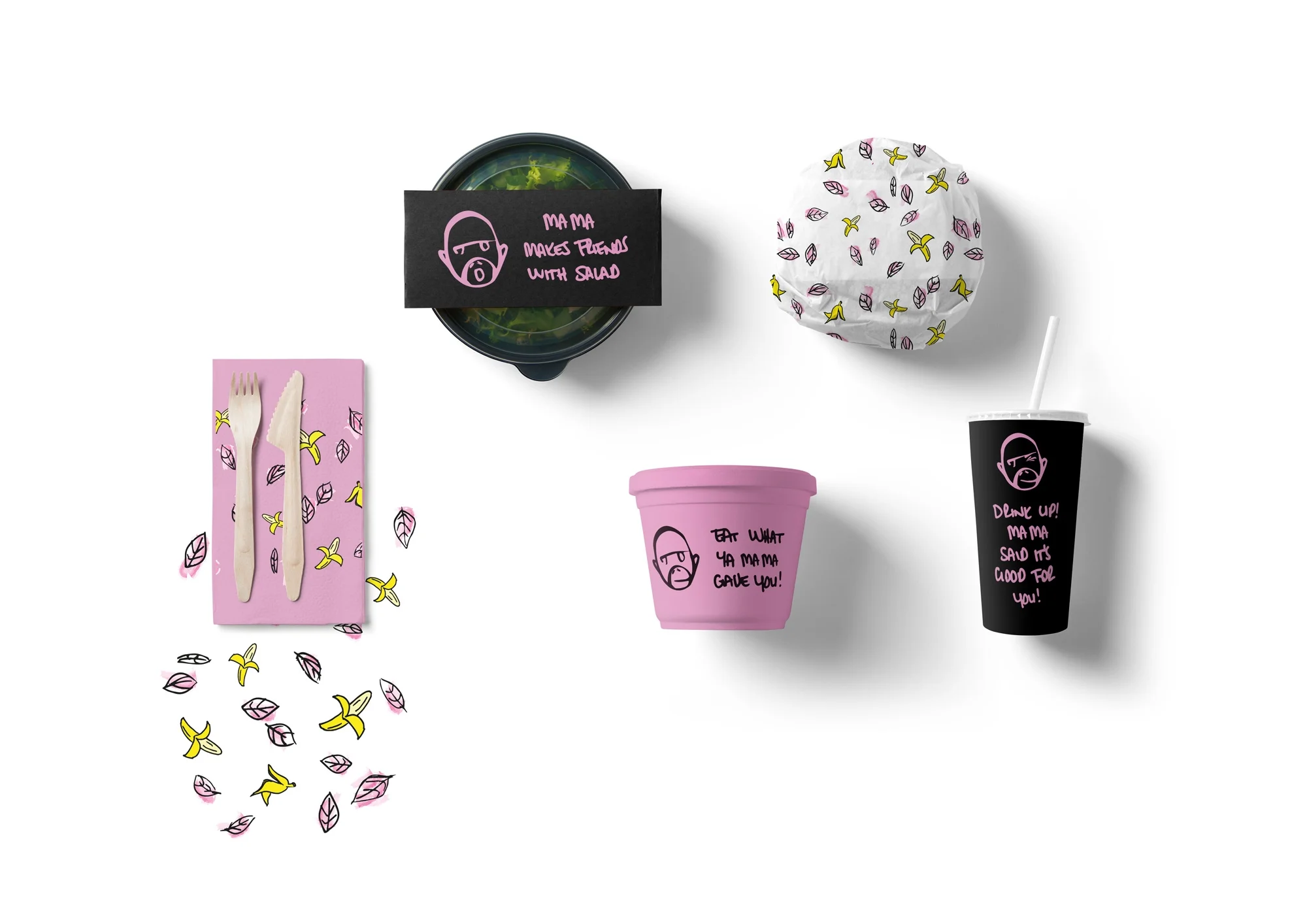 Malaysian Food Truck - Packaging design