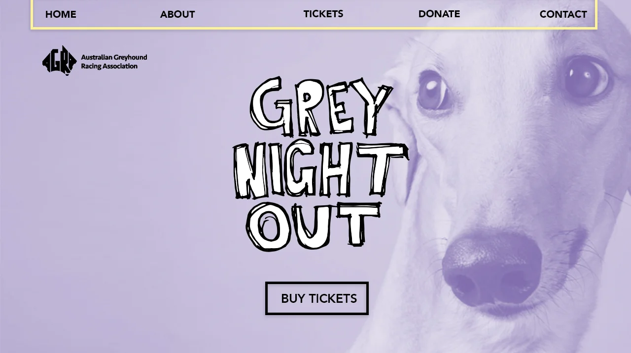 Grey Night Out - Hompage