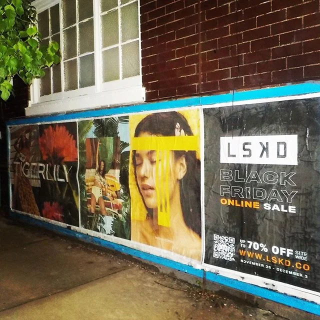 Little something different street posters for LSKD