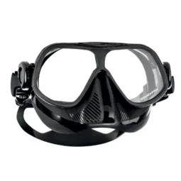 Scubapro Steel Comp Mask SGD 105 Low volume. Flexible mask that bends in half. Popular model. Extremely low volume fantastic for depth. Comes in either Full Black or Full White