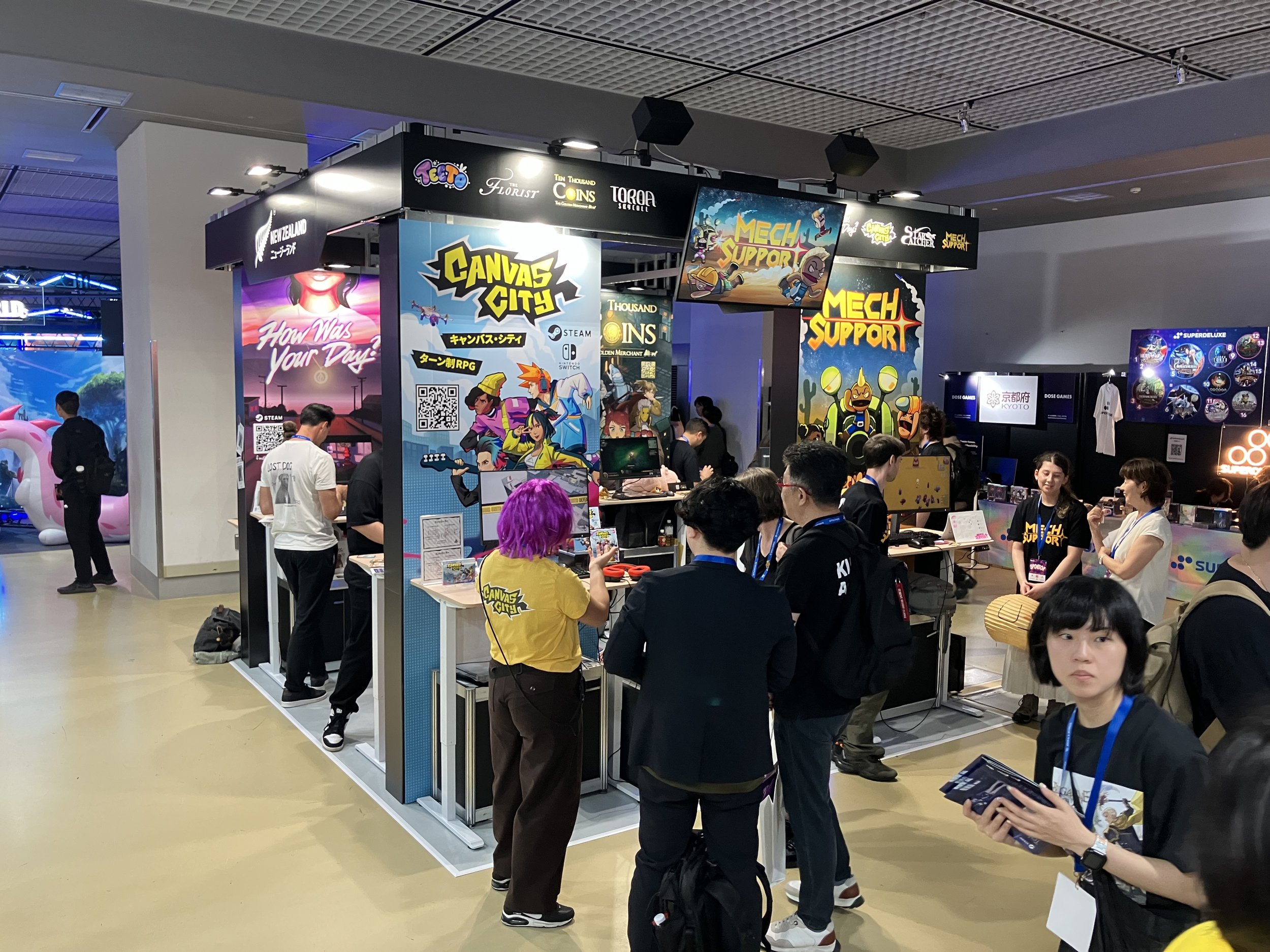 NZ CODE Booth