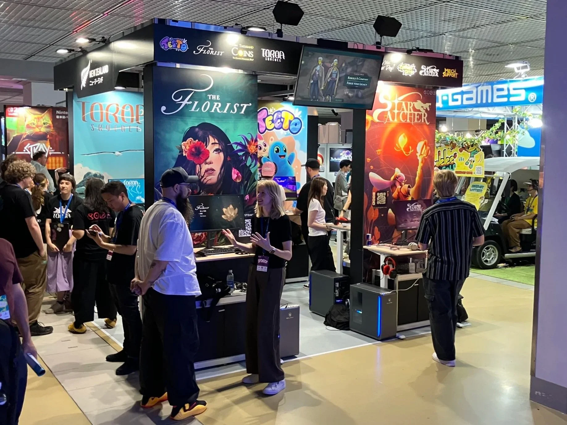 NZ CODE Booth
