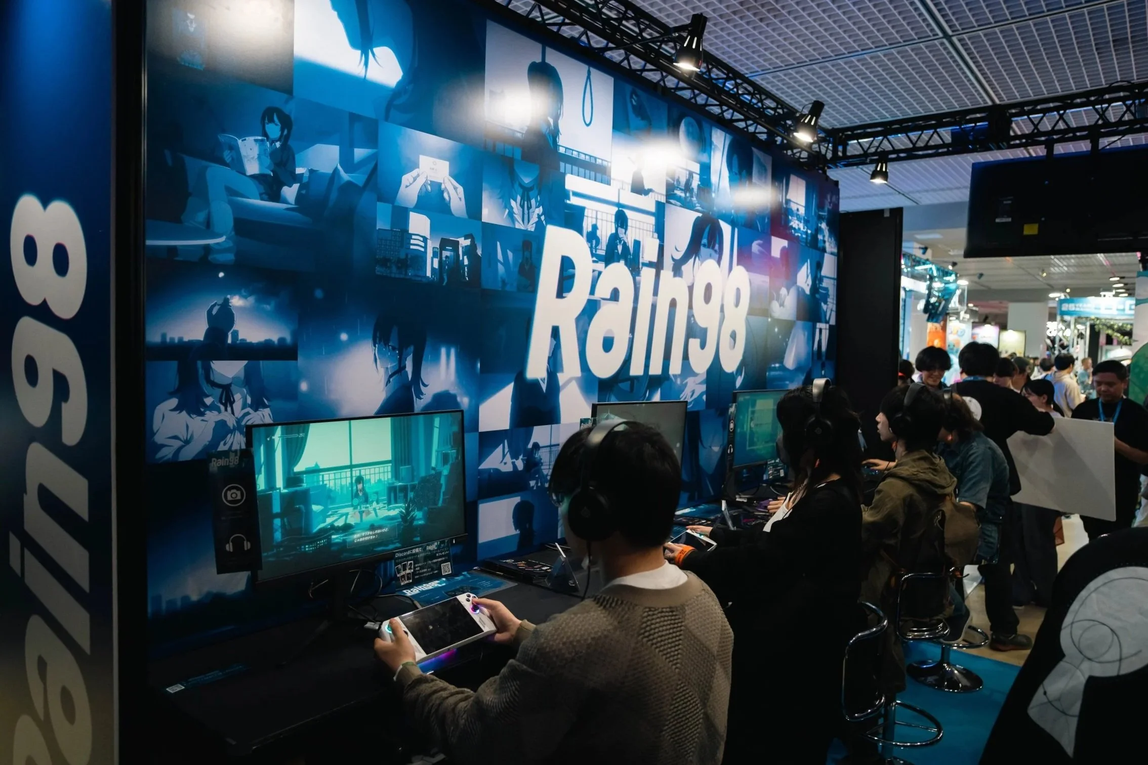 Ukiyo Studios Booth - Rain98 Demo Stations