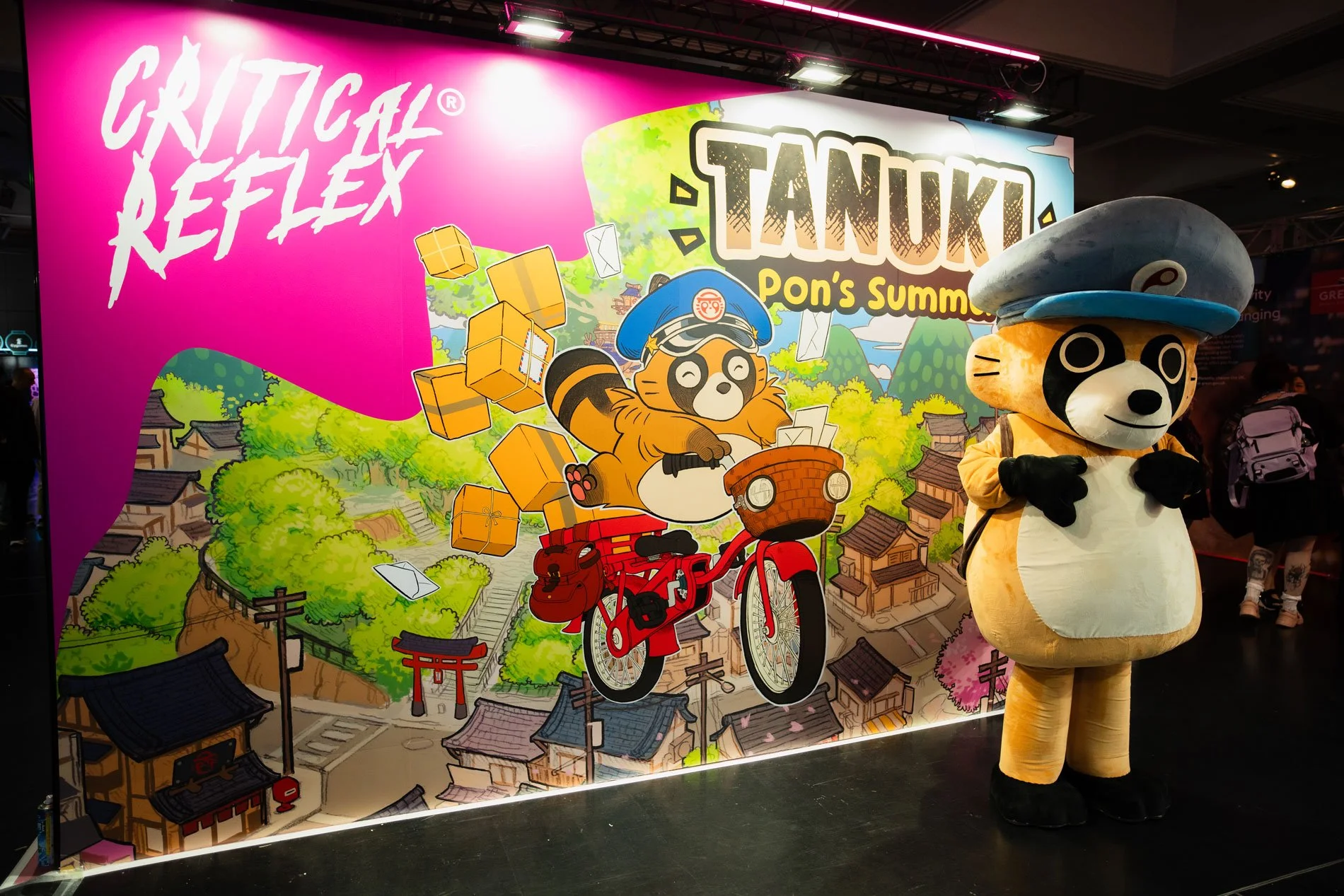 BitSummit 2025 - Tanuki Mascot