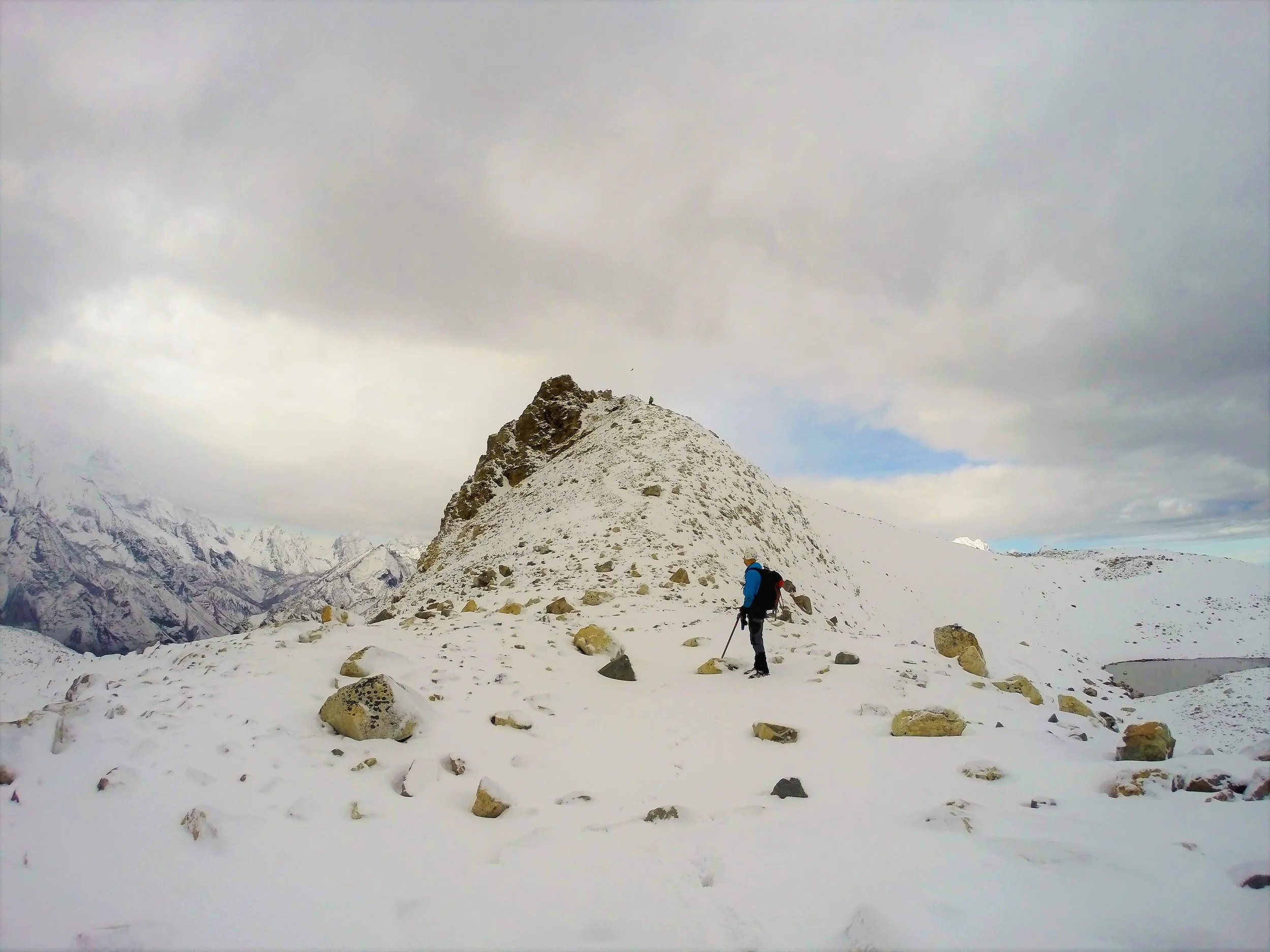 Yala Peak- Enjoying the descent