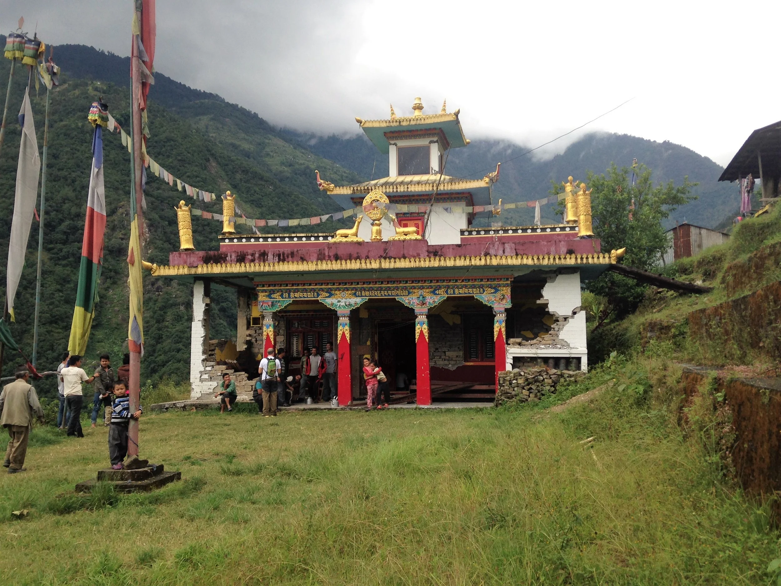 Helambu- A village Gompa