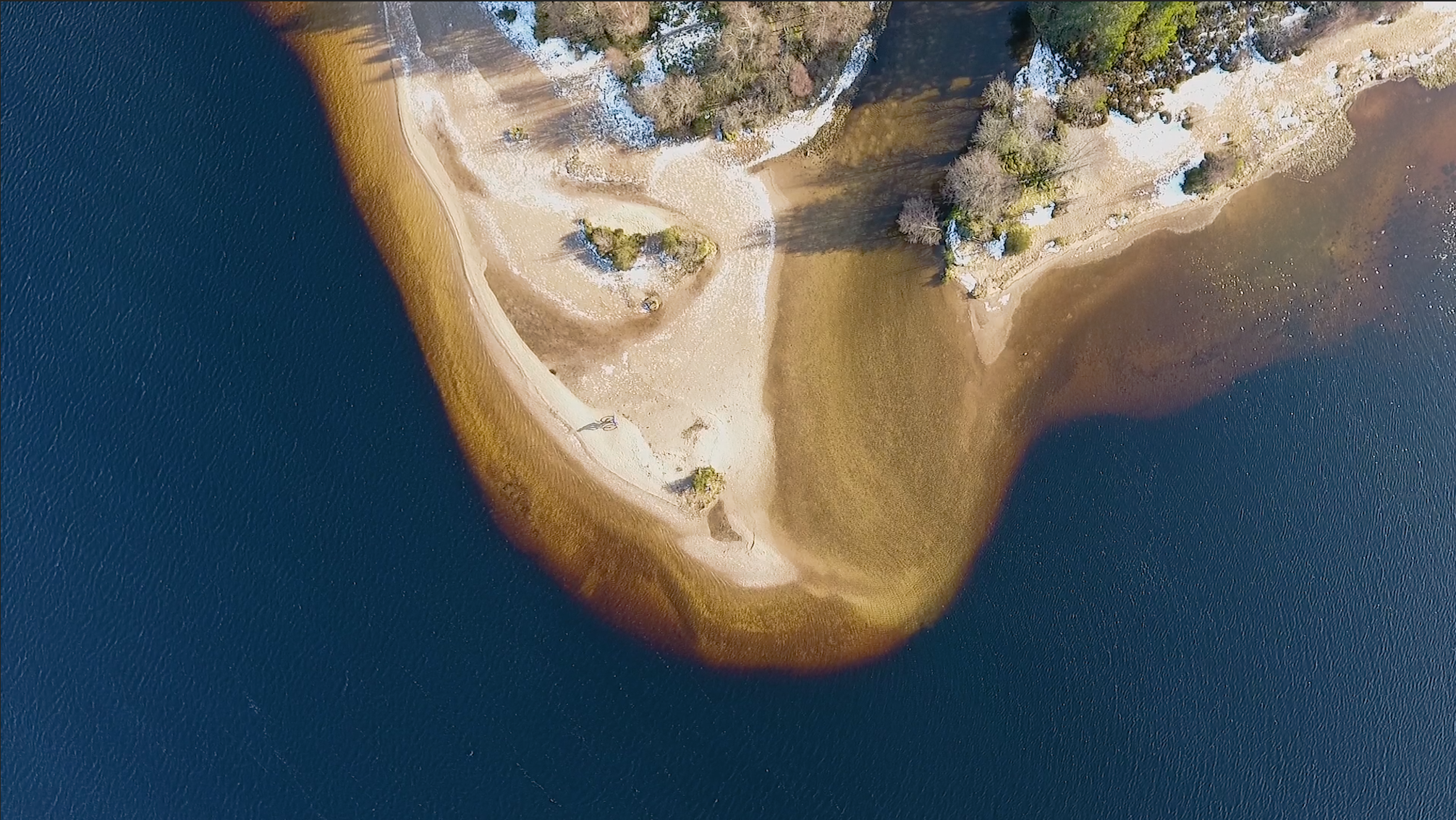 A view above Lake Morvich.