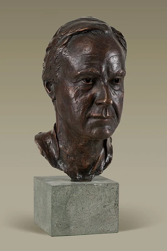 Simon, lifesize bronze