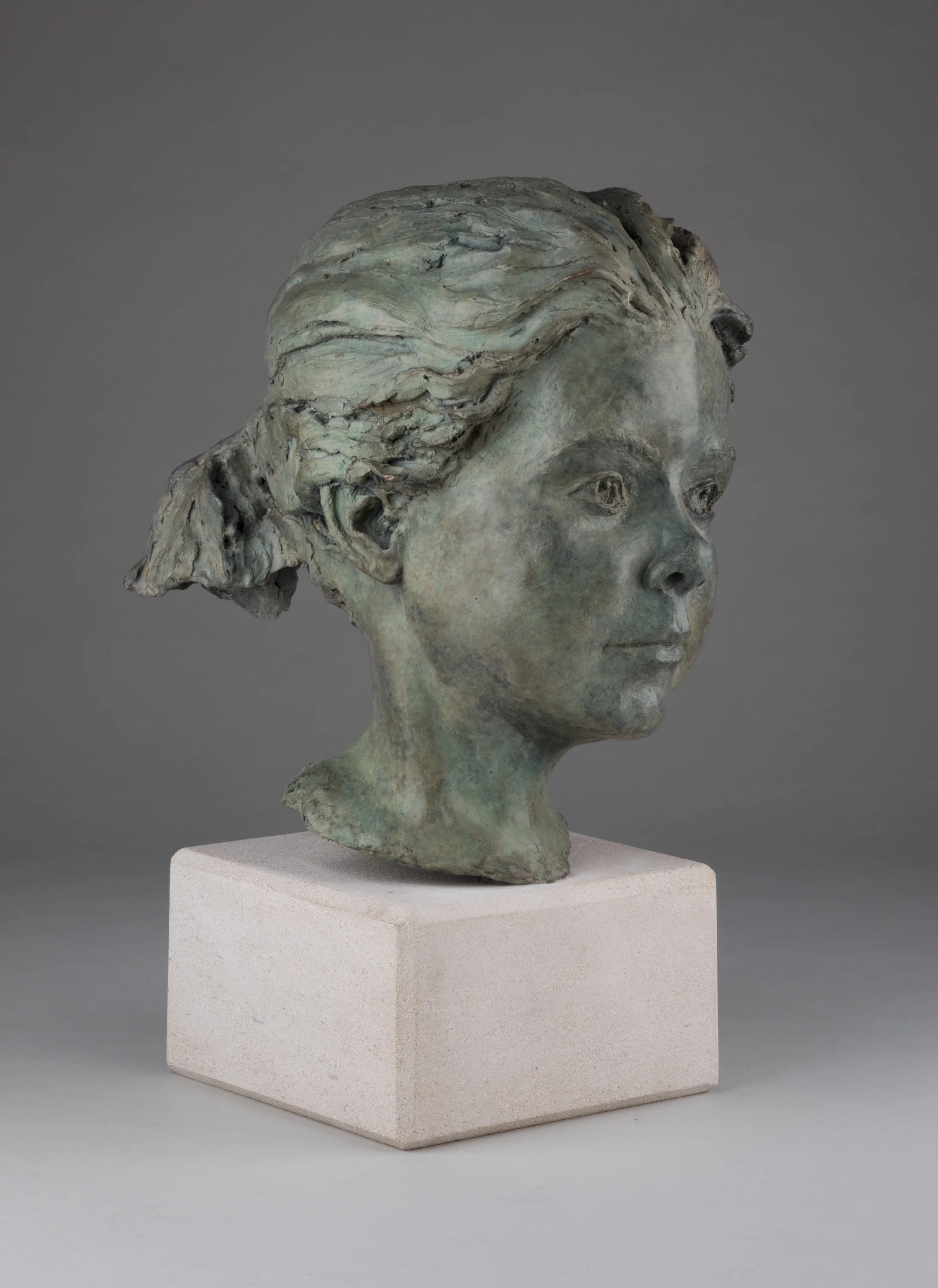 Henrietta, lifesize bronze