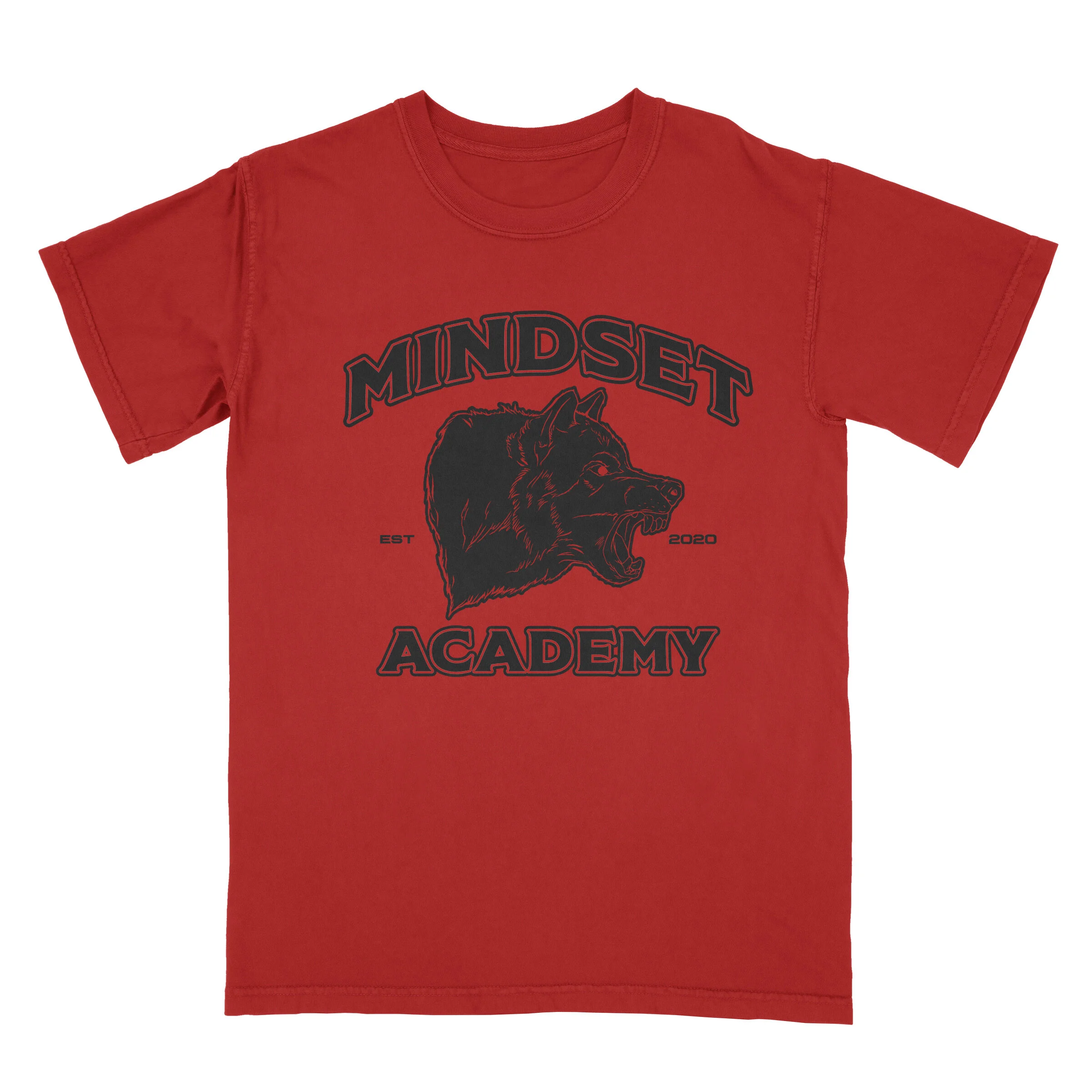 Mindset Wolf Tee_Red.jpg