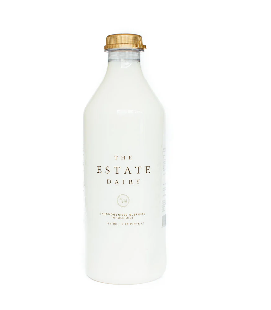 Whole Milk / Retail Unhomogenised Jersey and Guernsey 1 Litre