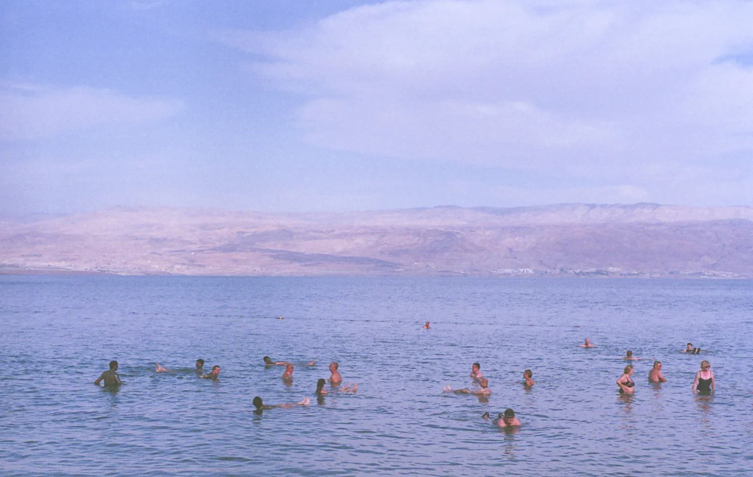 floating